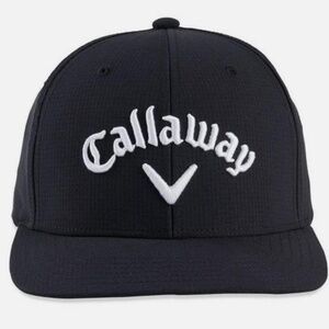 New Men's Callaway Odyssey HW CG Performance Pro Golf Hat Black/White Adjustable